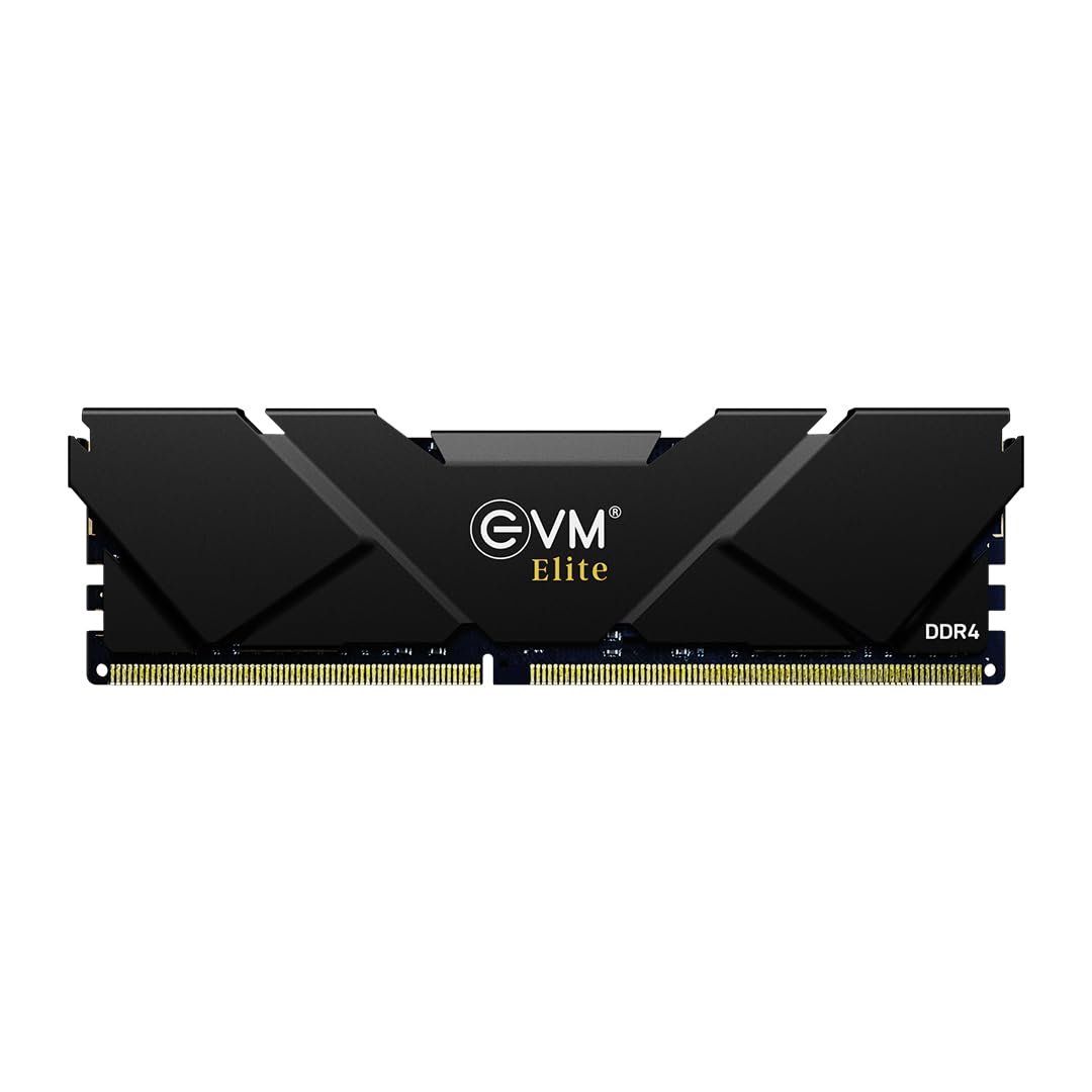EVM Elite 16GB DDR4 Gaming Desktop RAM 3200 MHz | Intel XMP/AMD Expo Compatible | Aluminum Heat Sink in Slim Form Factor - 10 Year Warranty (EE16G32DT) (B0CV5NP5QP) Amazon Price History, Amazon Price Tracker