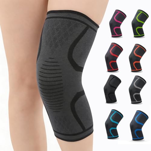 2-Pack Compression Knee Brace for Women & Men - Knee Support Slee...