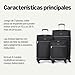 Amazon Basics Set de 3 Maletas Blandas Imagen de Amazon Basics Set de 3 Maletas Blandas