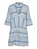  VERO MODA Female Minikleid V-Ausschnitt MLight Blue Denim