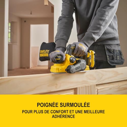 Rabot Brushless Lithium 18V Sans Batterie SFMCW300B XJ STANLEY FATMAX V20 - vue 9