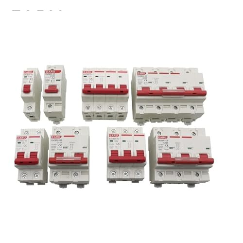 Disyuntor DC 1000V 1P 6A y mini MCB de sobrecarga para sistema fotovoltaico