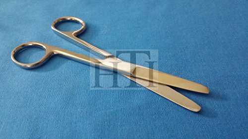 HIGH Grade AUTOCLAVABLE PACIFATED Stainless Steel Dissecting Operating Scissors 5.5" Blunt Blunt Straight (HTI BRAND)