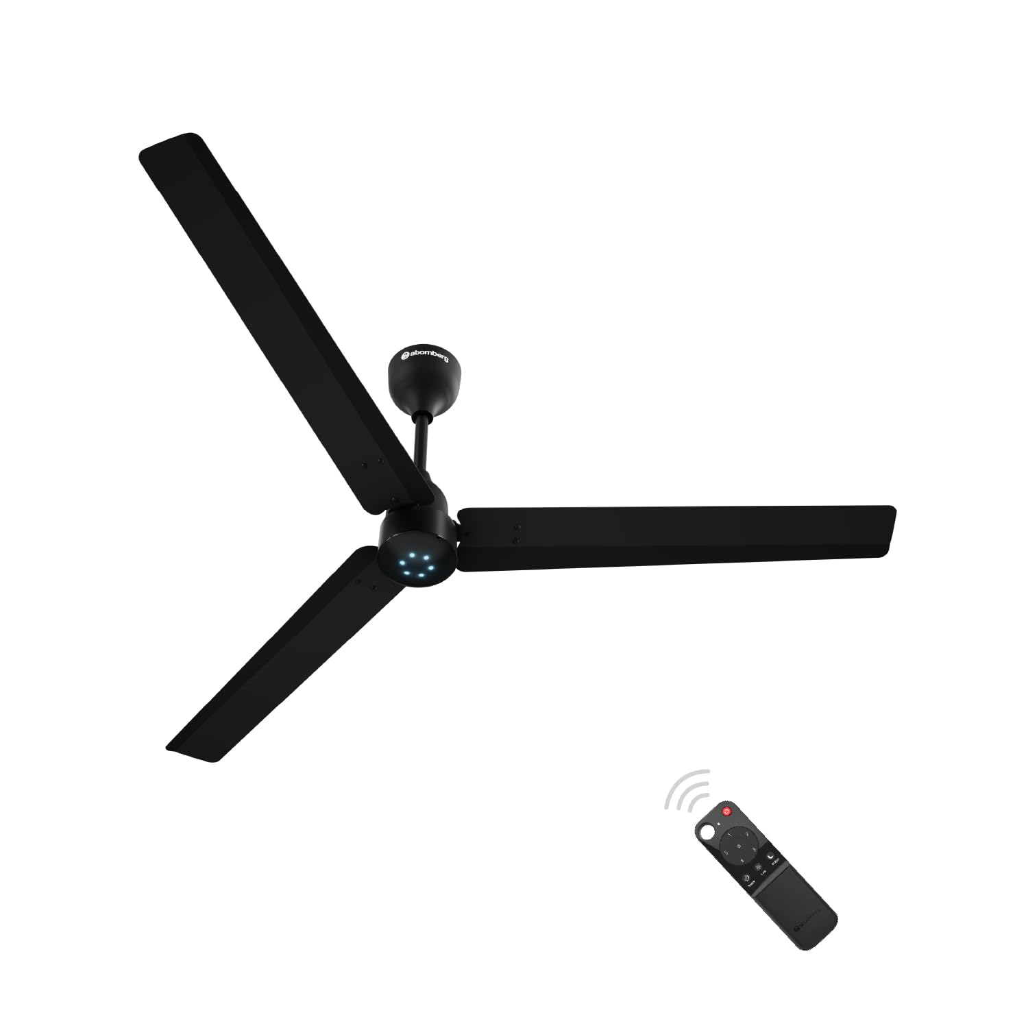 atomberg Renesa 1400mm BLDC Ceiling Fan with Remote Control | BEE 5 star Rated Energy Efficient Ceiling Fan | High Air Delivery with LED Indicators | 2+1 Year Warranty (Midnight Black) (B0CKBSV9D7) Amazon Price History, Amazon Price Tracker