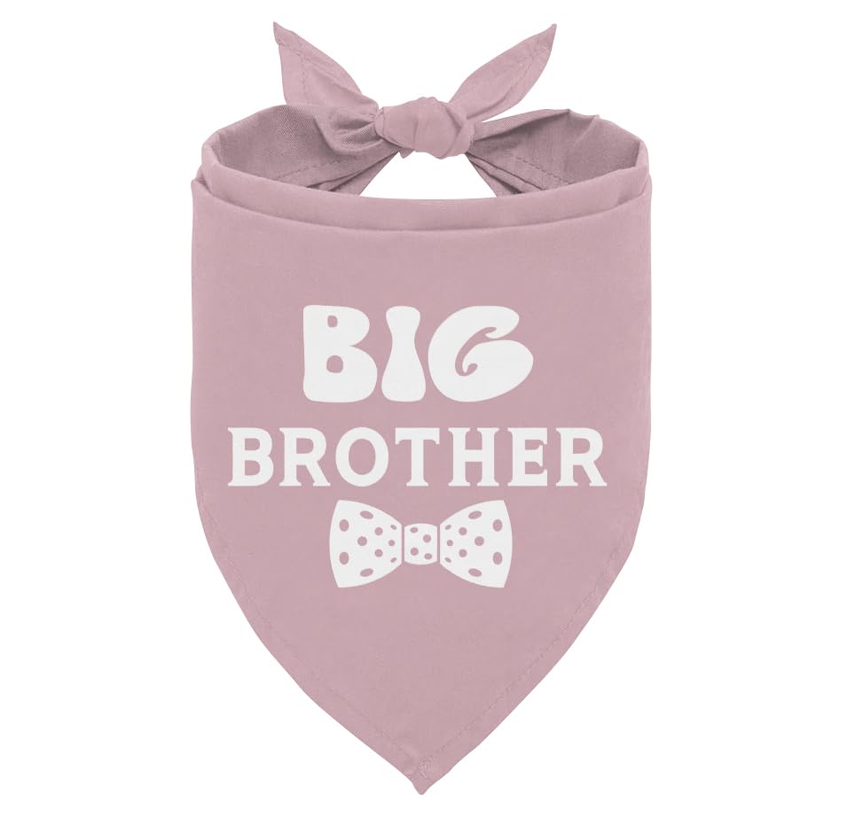 Big Brother Dog Bandanas, Big Brother Bandana for Dog, Dog Big Brother Shirt, Gift for Dog Lover, Birthday Bandana for Small Medium Dog, Gender Reveal