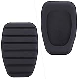 Bremspedal-Gummiabdeckung, Anti-Rutsch-Kupplungsgummi schwarz, für Renault