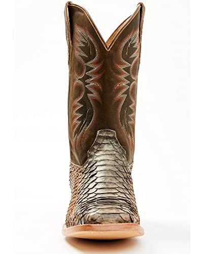 Cody James Men's Python Exotic Western Boot Broad Square Toe - Asr21-214