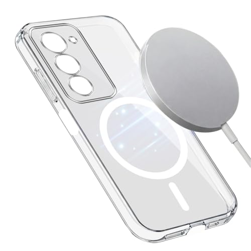 Image of Jkobi Lifetime Anti-Yellow MagSafe Compatible Clear Back Cover Case for Redmi 15 (Sleek Hard Crystal | Shockproof and Camera Protection)