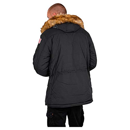 Alpha Industries Polar Jacket Winterjacke für Herren Black