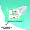 Simple-Daily-Skin-Detox-Clear-Matte-Cleansing-Wipes-Clear-Matte-25-Pieces-Pack-of-6-150-Wipes-total Simple Daily Skin Detox Clear & Matte Cleansing Wipes, Clear + Matte 25 Pieces (Pack of 6, 150 Wipes total)