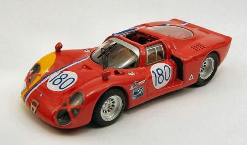 Best Model BT9390 Alfa Romeo 33.2 N.180 Targa Florio 1968 Gosselin-TROSCH 1:43 miniature