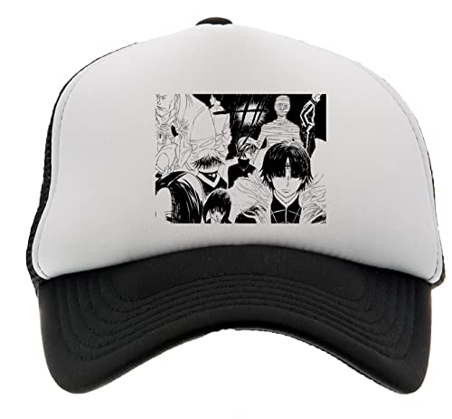 Enigmae Hunter X Hunter Anime Baseball Kappe Hut Kinder Jungen Mädchen Schaum Vorne Mesh Zurück Schwarz Cap Foam Front Mesh Back