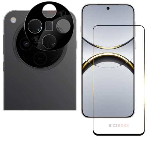 Image of Tempered Glass Screen Protector Guard and Camera Lens Protector Compatible With OPPO Find X8 5G - High Definition, Shatterproof, Easy Install, Anti-Fingerprint (Find X8) - Pack of 2