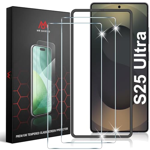 Image of Mr.Shield [2 Pack] Easy-X Screen Protector for Samsung Galaxy S25 Ultra