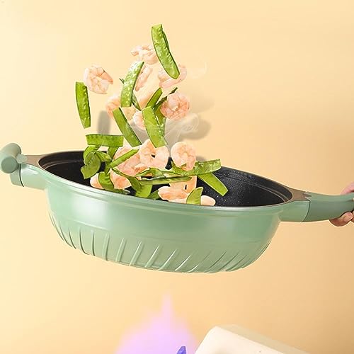 Wok con recubrimiento antiadherente de granito 12.6 pulg miniatura 2