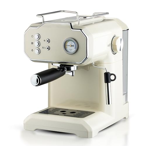 Cafetera espresso automática con vaporizador y capacidad 1.5 L