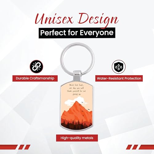 Image of Premium Printed Metal Keychain for Men & Women | High-Definition Artwork Print | Durable Key Ring for Car, Bike, Home & Office Keys | Stylish Decorative Key Holder Gift