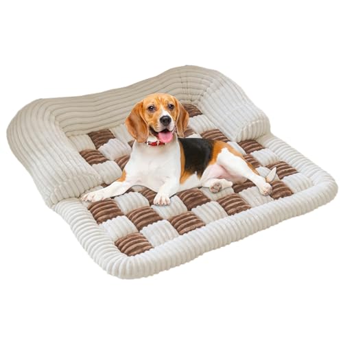 Housse de canapé carrée pour chien lavable 70 cm en tissu antidérapant