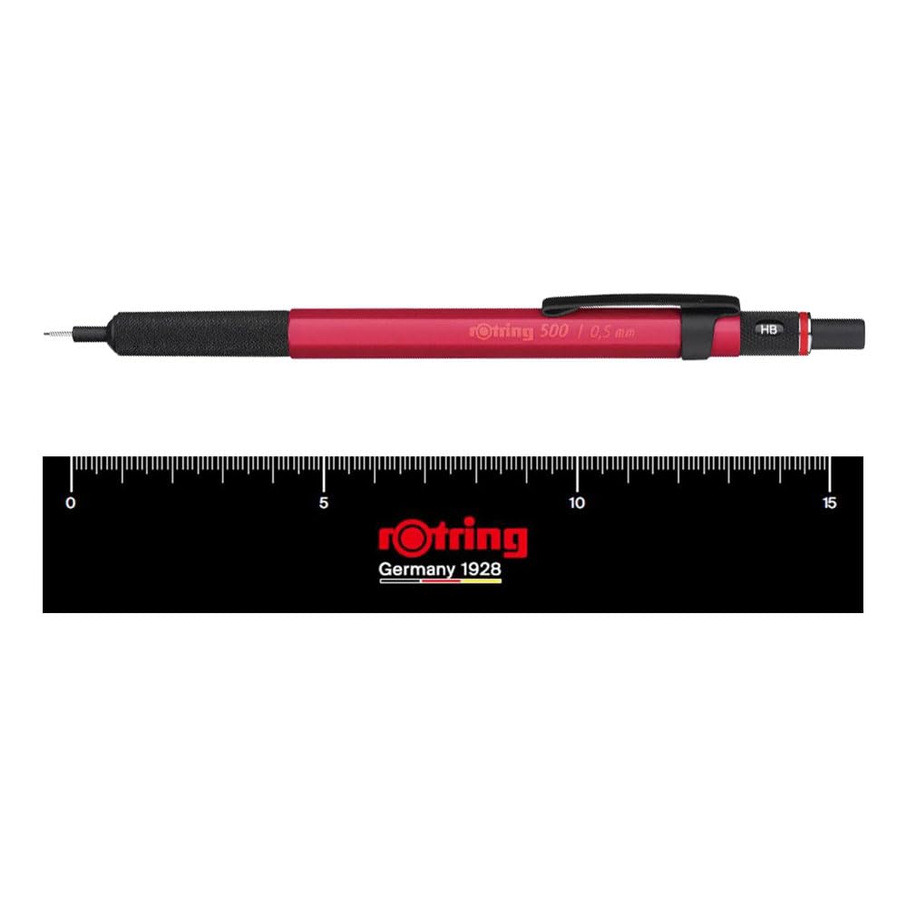 Amazon.co.jp: rotring ロットリング 500レッド 0.5mm シャープペン