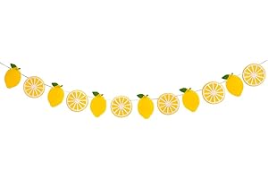 Lemon Banner: Celebrate with Cheerful Summer Decor