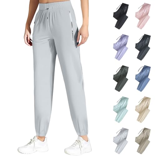 Image of New Sport Ice Silk Pants for Women Over 50,Travel Pants Women,