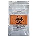 LABORATORY SAMPLE BAG/BIOHAZARD SPECIMEN BAG WITH OUTSIDE POCKET - HOSPITAL GRADE Pack of 50. Size - 6x10 Inches