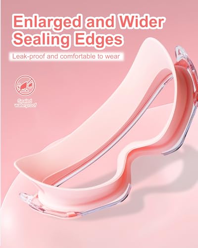 Image of Swim Goggles, Wide Angle Anti-fog and UV Leak Proof Goggles,Swimming Goggles for Adult Youth