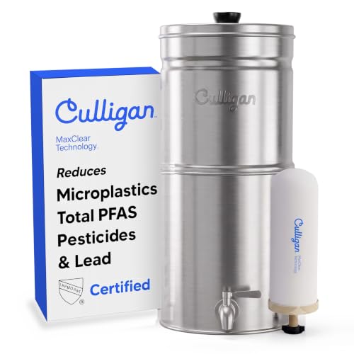Culligan MaxClear Venture 3 gallon gravity water filter system