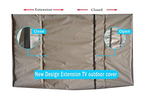 BBQ Coverpro Extension TV outdoor cover (48"-56" beige)