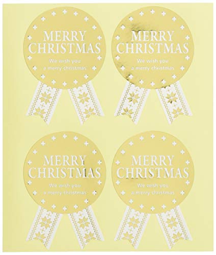 ギフトシール クリスマス リボン付 ノルディック スノー XNC-1S