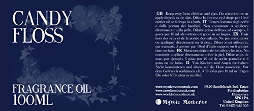 Mystic Moments FO100CANDFLOS Suikerspin Geurolie - 100ml - Image 3