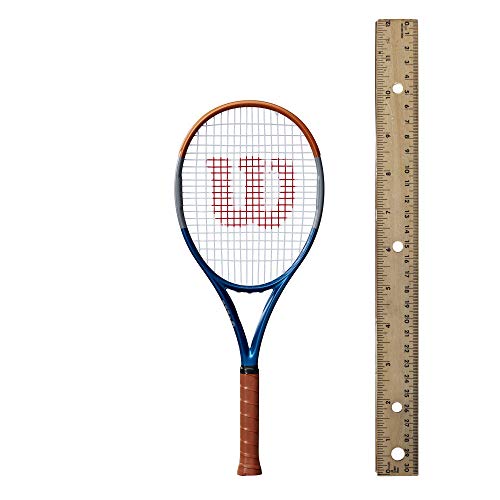 Wilson Unisex's RG MINI RACKET Tennis, Blauw/Grijs/Oranje, ONE SIZE - Image 4