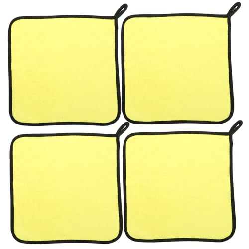 NAMOARLY Snooker Cleaning Cloths 4pcs Fleece Billiard Towels Snooker Club Towel