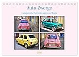  Auto-Zwerge - Europäische Kleinstwagen auf Kuba (Tischkalender 2026 DIN A5 quer), CALVENDO Monatskalender: Polski Fiat, Isetta und Goggomobil auf Kuba