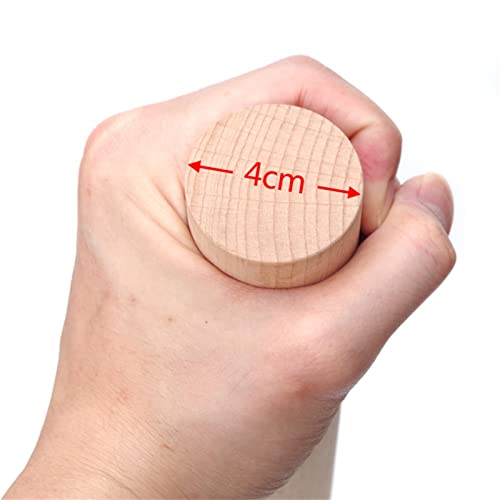 1 stuks 50 cm L houten ronde stok Diy Grappige gereedschappen maken 3cm 4cm diamater (Wood Diameter : 3cm) - Image 5