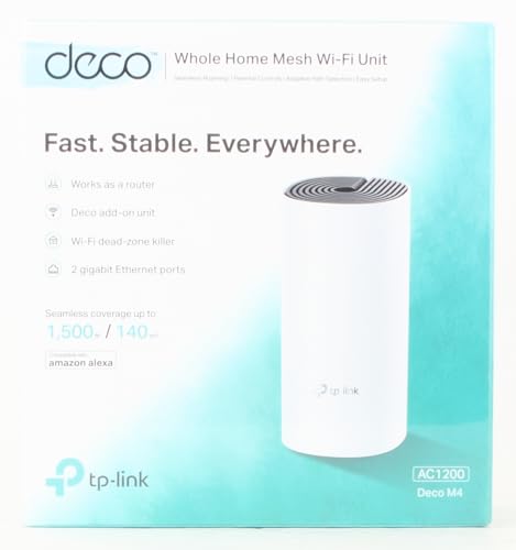 ROTEADOR TP-LINK DECO M4 MESH GIGABIT DUAL-BAND AC1200