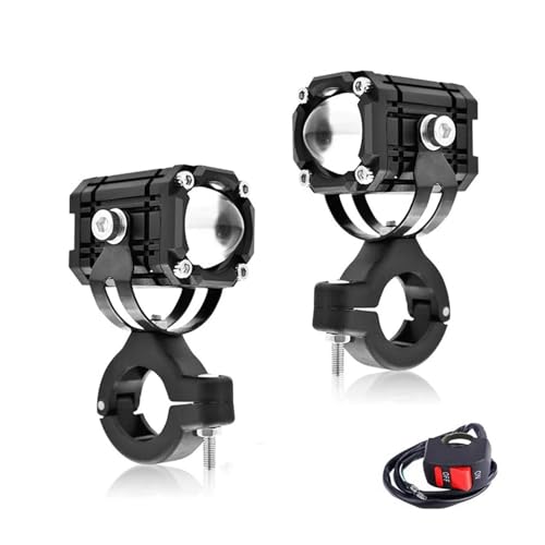 �o�C�N �w�b�h���C�g ��/�o�C�N�ɓK������⏕�w�b�h���C�g �h���C�r���O�t�H�O�����v�o�[ 12V 24V �v���W�F�N�^�[�����Y �X�|�b�g���C�g LED���C�g �� �� LED �w�b�h���C�g(With Switch)