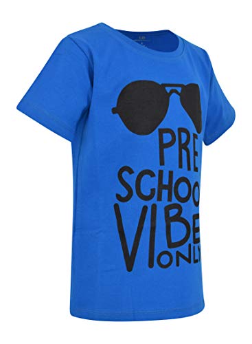 Image of Unique Baby Boys Preschool Vibes Only Back to School T Shirt