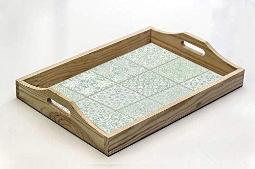 Decoratieve stickertegels 15x15 cm met leuke motieven en ornamenten voor muren en tegels | 12-delige set | satijnen… - Image 8