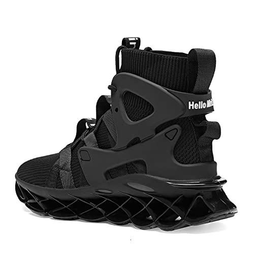 Image of Hello MrLin Men's Running Shoes Non Slip Athletic Tennis Walking Blade Type Sneakers Hip Hop