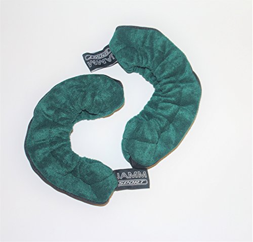 JAMM Terry Cloth Ice Skate Blade Soaker, Dark Green, Large