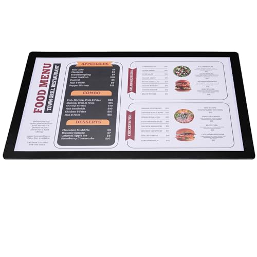 11x17 Counter Mat Sign Holder