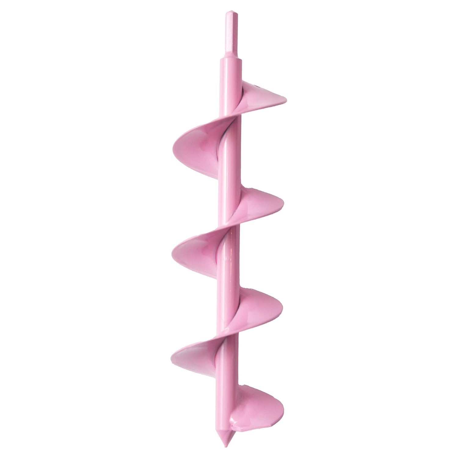 Power Planter DIY Guru Gartenbohrer Schlangenbohrer (7,6 x 30,5 cm) – Entworfen zum Pflanzen, Graben von Löchern, Farbmischen, Zementmischen und anderen Heimprojekten – aus Stahl mit einem 3/8 Zoll