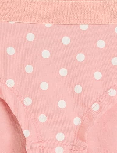 Image of Amazon Brand - Symbol Girls Assorted Prints Cotton Stretchable Briefs with Soft Waistband | Aged 3-14 Years (Available in Combo Pack of 3 and 6)