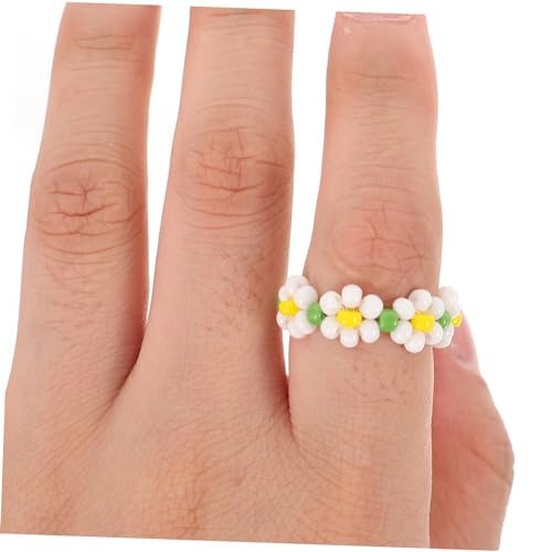 Bijoux à la mode sans irritation | 5 bagues tendance en plastique légères - 5