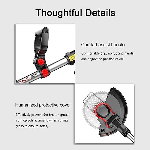 Tondeuse à gazon électrique pour taille de pelouse et désherbage facile - 5
