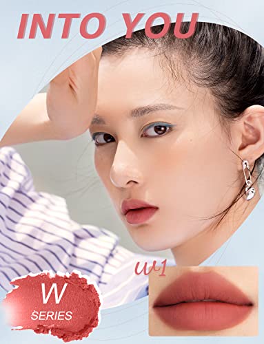 Into You Matte Velvet Lipstick Lip Mud Soft Lightweight Smooth Lip Clay Mousse Non-Stick Lip Gloss For Lips And Cheeks #TOP1