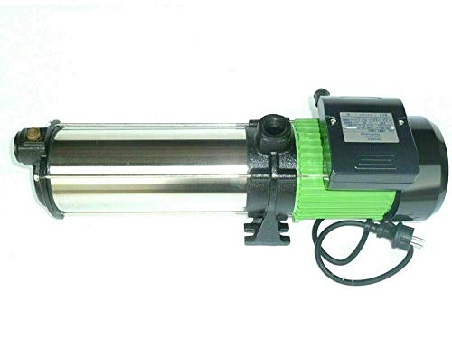 Foto von !!Top!! INOX Gartenpumpe Kreiselpumpe HMC10SC 2200 Watt Förderhöhe: 110 m Max. Druck: 11 bar Max. Fördermenge: 6000 L/h - 100 L/min. + Steuerung CH20 bis 2200 Watt inkl. Trockenlaufschutz.