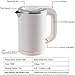 0.5L Portable Electric Kettle, Mini Travel Kettle, Stainless Steel Water Kettle - Perfect For Traveling, Cooking Noodles, Boiling Water, Eggs, Coffee, Tea (110V US Plug)