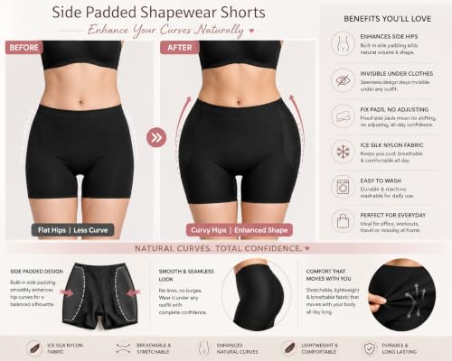 Image of munaafi Butt Lifter Hip Enhancer Pads Underwear Shapewear Lace Padded Control Panties Shaper Booty Fake Pad Briefs